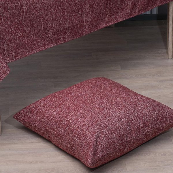 Διακοσμητική Μαξιλαροθήκη 70x70 Cotone Valia 73 Κόκκινο