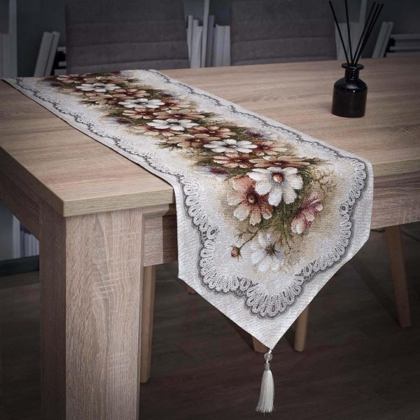 Τραβέρσα Δαμάσκο 35x145 Cotone Rita
