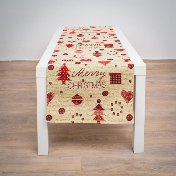 Χριστουγεννιάτικη Τραβέρσα 44x140 Cotone | Merry Love