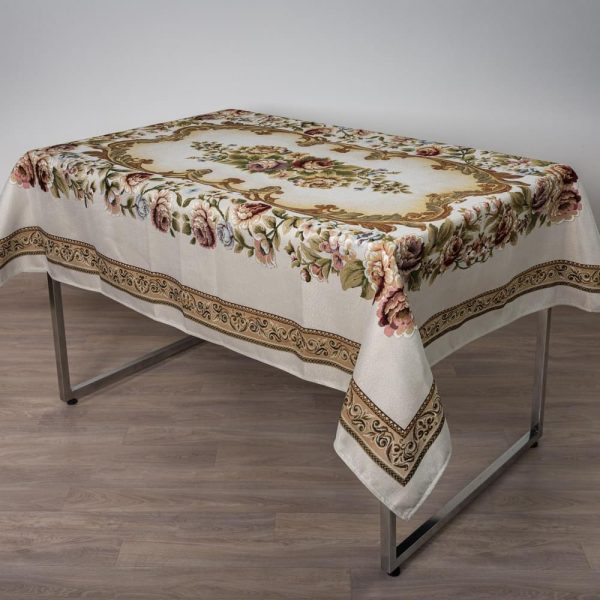 Τραπεζομάντηλο Δαμάσκο 160x220 Cotone Penelope