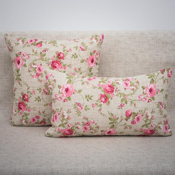 Διακοσμητική Μαξιλαροθήκη 40x40 COTONE | Rosa