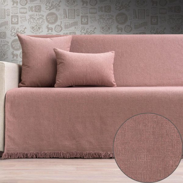 Ριχτάρι τετραθέσιου 170x340 Cotone SOFI σάπιο μήλο