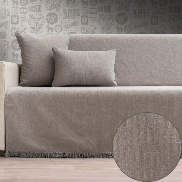 Ριχτάρι τετραθέσιου 170x340 Cotone SOFI γκρι ανοιχτό