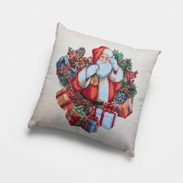 Χριστουγεννιάτικη Μαξιλαροθήκη 45x45 Cotone | Santa gifts