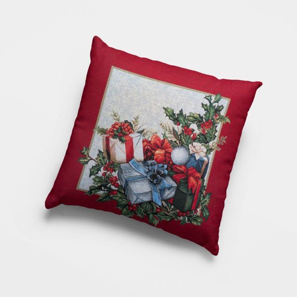 Χριστουγεννιάτικη Μαξιλαροθήκη 45x45 Cotone | xmas box