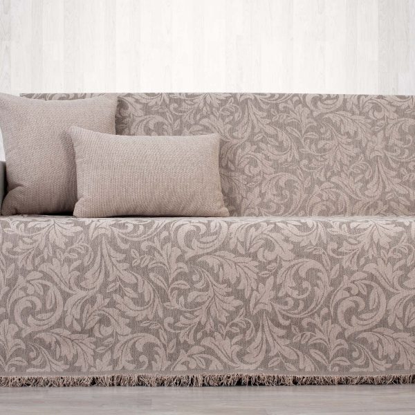 Ριχτάρι διθέσιου 170x240 Cotone FLORA μπεζ