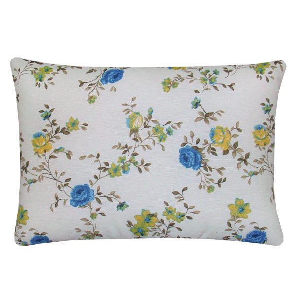 Mαξιλαροθήκη 30x50 Jasmin μπλε