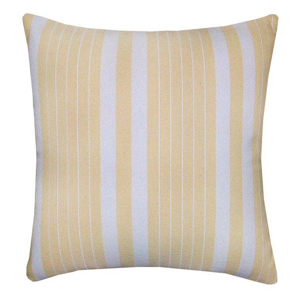 Μαξιλαροθήκη 45x45 Stripe κίτρινο