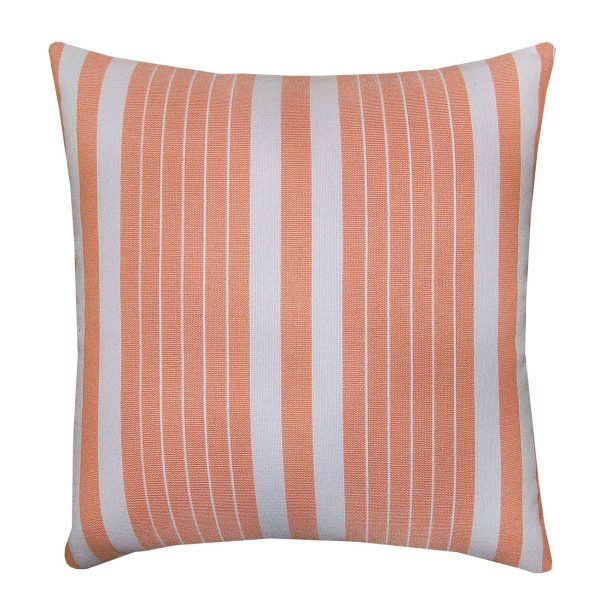Μαξιλαροθήκη 45x45 Stripe πορτοκαλί