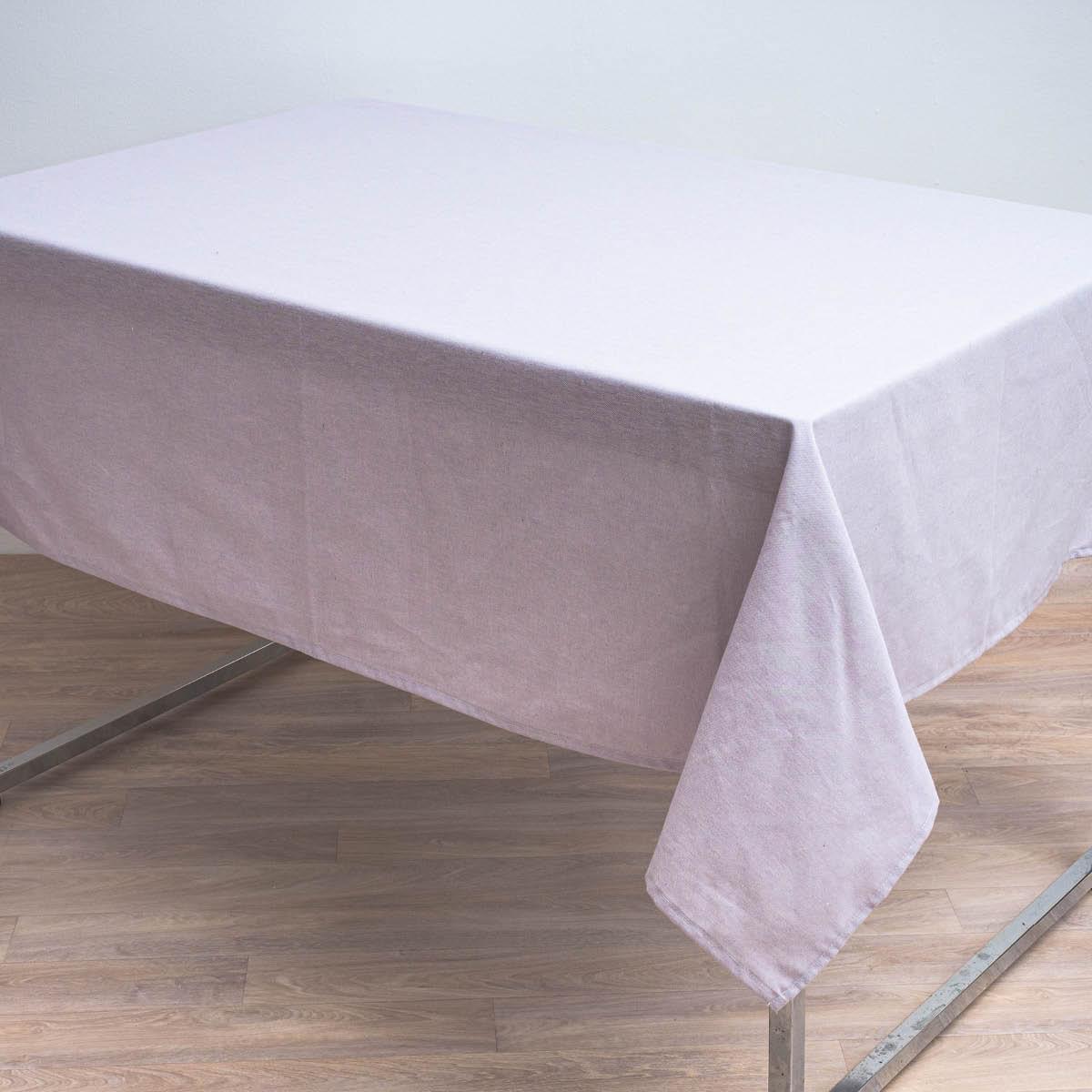 Τραπεζοκαρέ 140x140 Cotone Tina 18 λιλά