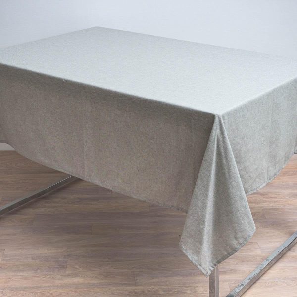Τραπεζοκαρέ 140x140 Cotone Tina 61 γκρι σκούρο