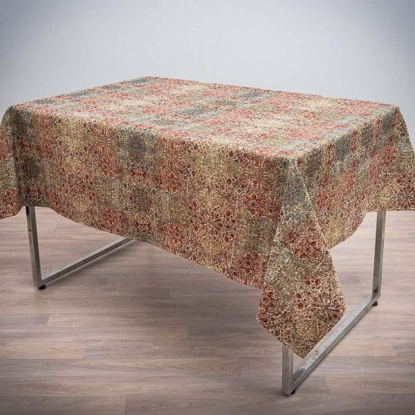 Τραπεζοκαρέ 140x140 Cotone Jeremy Μπορντό