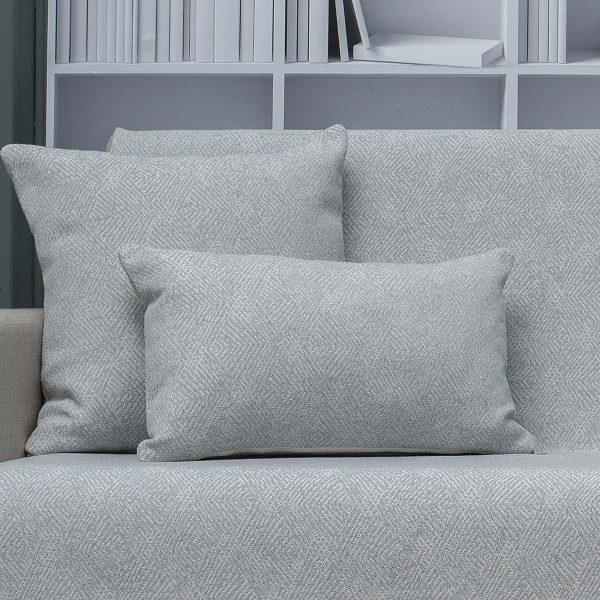 Διακοσμητική Μαξιλαροθήκη 30x50 Cotone Emily Γκρι