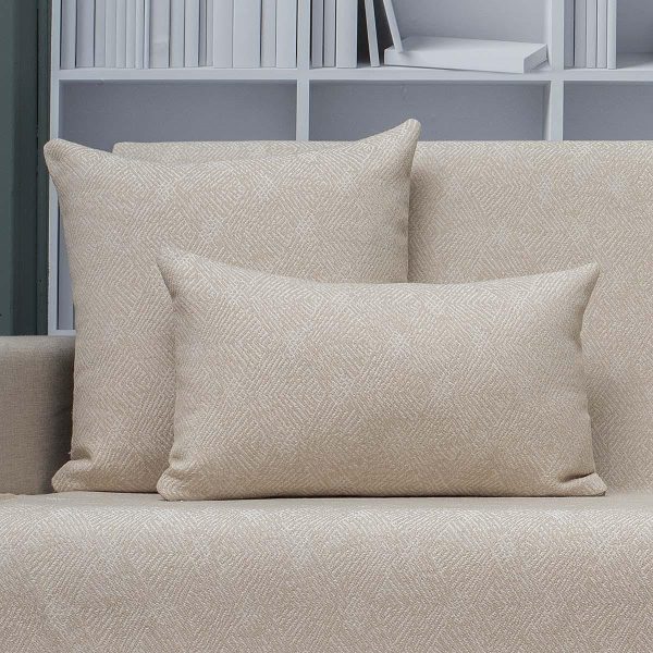 Διακοσμητική Μαξιλαροθήκη 30x50 Cotone Emily Μπεζ