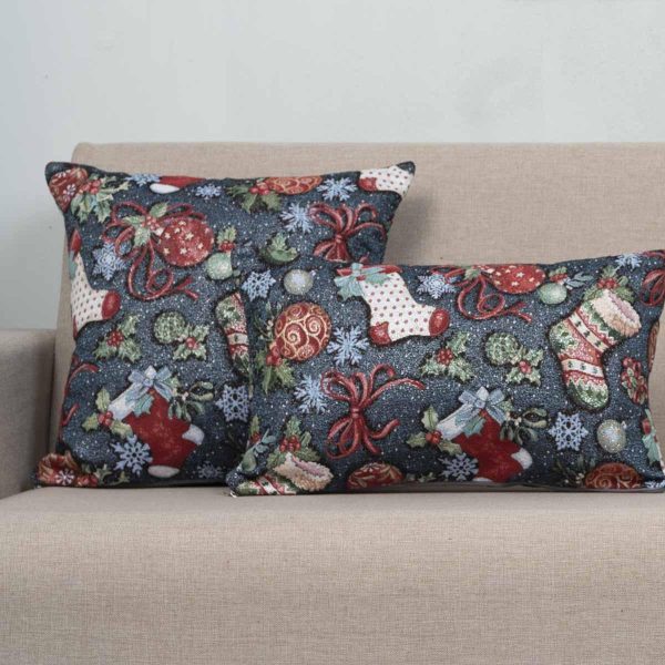 Χριστουγεννιάτικη Μαξιλαροθήκη 50x50 Cotone Natale