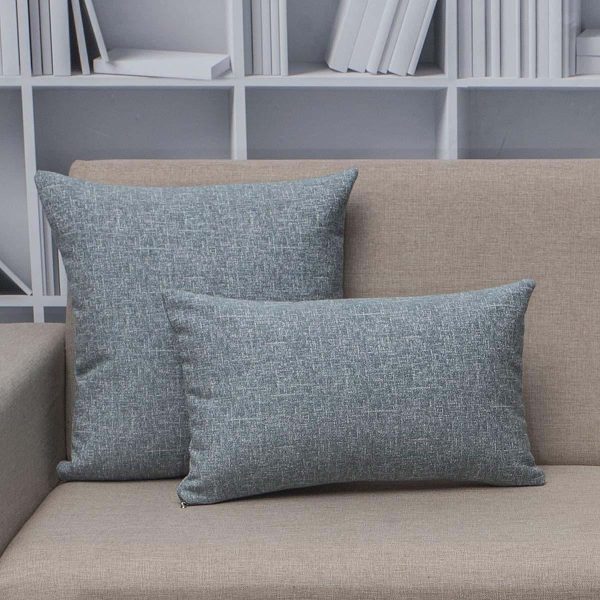 Διακοσμητική Μαξιλαροθήκη 40x40 Cotone Valia 16 Aqua