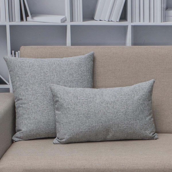 Διακοσμητική Μαξιλαροθήκη 40x40 Cotone Valia 63 Γκρι