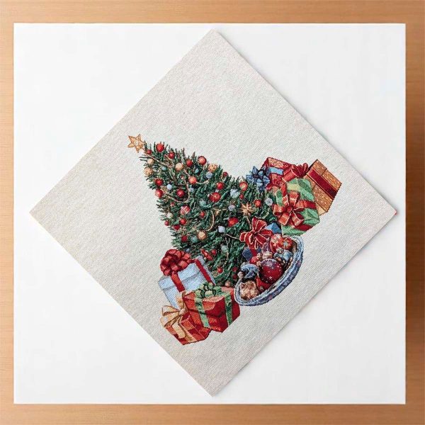 Χριστουγεννιάτικο Πετσετάκι 44x44 Cotone | xmas Tree