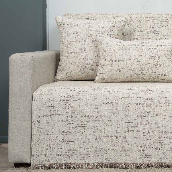 Ριχτάρι πολυθρόνας 175x170 Cotone Betty Εκρού