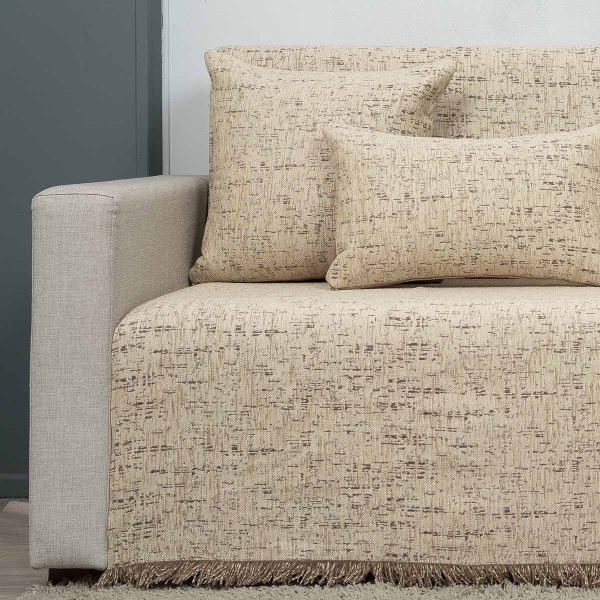 Ριχτάρι τριθέσιου 175x300 Cotone Betty Μπεζ