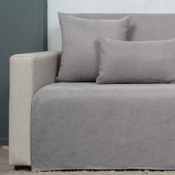 Ριχτάρι τετραθέσιου 180x340 Cotone Cozy Γκρι
