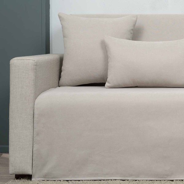 Ριχτάρι τετραθέσιου 180x340 Cotone Cozy Γκρεζ