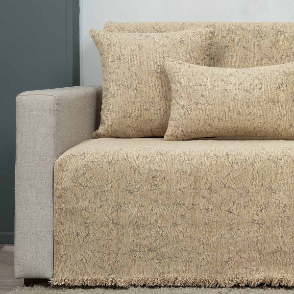 Ριχτάρι τετραθέσιου 175x340 Cotone Iris Μπεζ
