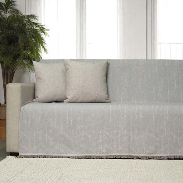 Ριχτάρι Τετραθέσιου 170×340 Cotone | Faro Γκρι