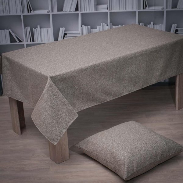 Τραπεζομάντηλο 140x220 Cotone Valia 160 Μπεζ